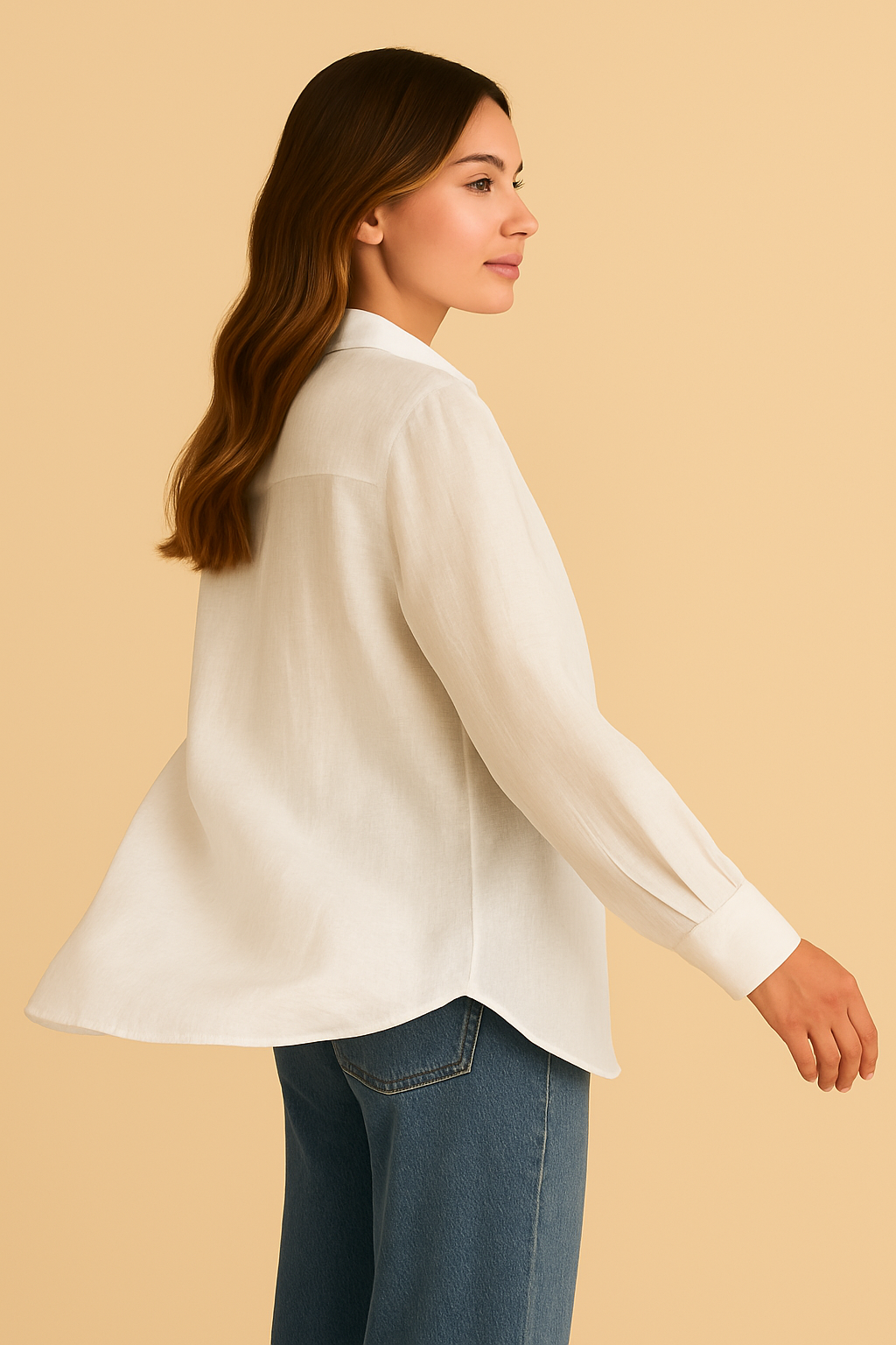 Luma - Chemise oversize en coton - lin