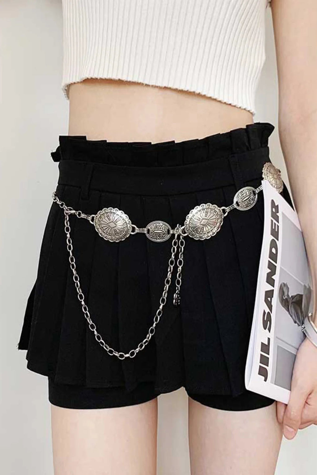 Ceinture Aurea – Accessoire Métallique Chic & Minimaliste pour Taille Haute ou Robe